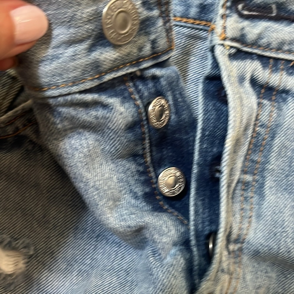 Levi's 501 Shorts Size 25 - Picture 6 of 7